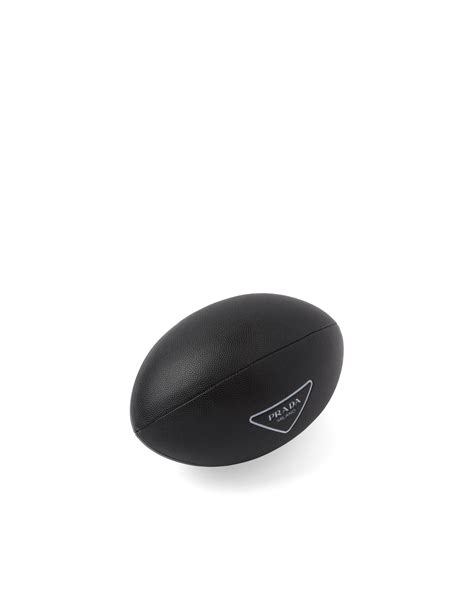 prada rugby ball|Black Rubber rugby ball .